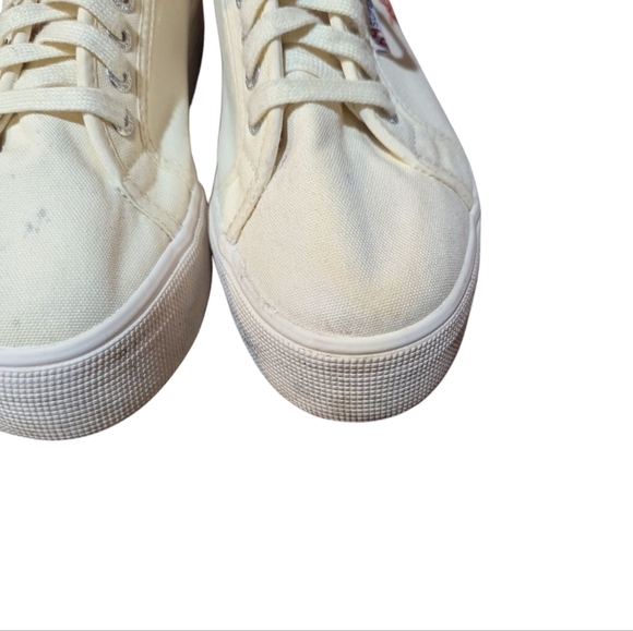Superga x Chicas Latinas Sneakers size 8 Canvas Cotu Platform Preppy Collab - Picture 7 of 10
